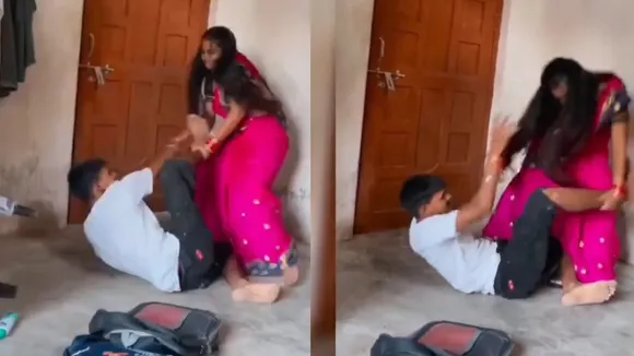 viral video fight husband