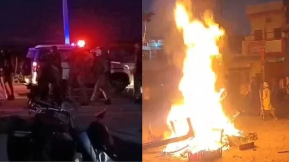 violence in Bahraich UP