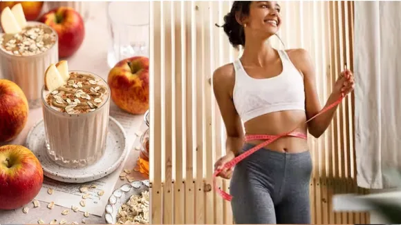 Apple oats smoothie