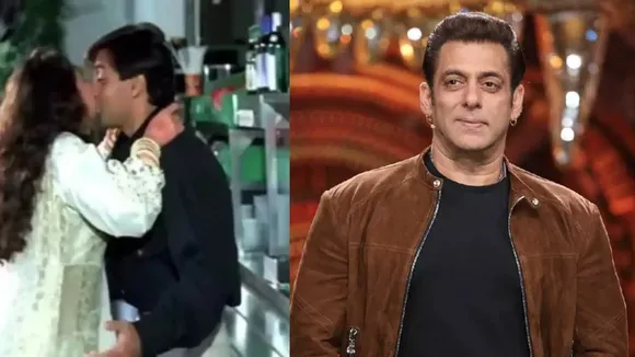 Salman khan onscreen kiss scene