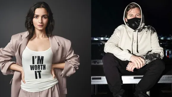 Alia Bhatt with Alan Walker