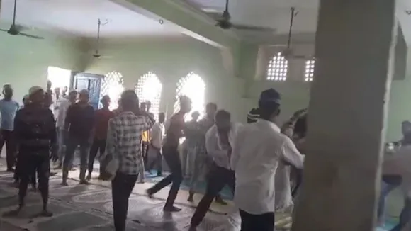 moradabad viral mosque fight