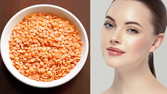 Masoor dal Skin benefits