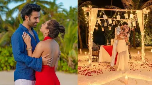 Aadar Jain got engaged to Alekha Advani