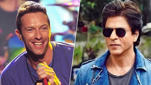 _Coldplay Chris Martin Shah Rukh Khan