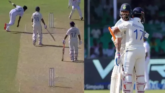 Virat Kohli Rishabh Pant Run out