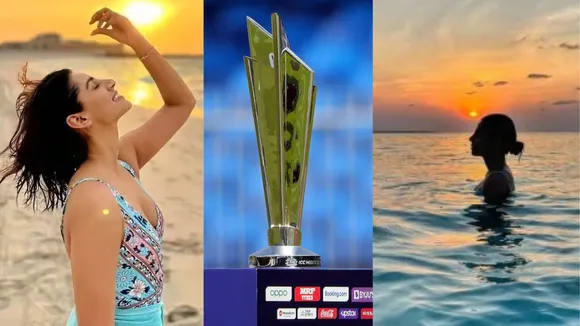 Jasprit Bumrah wife Sanjana Ganesan taking all lime light for her looks and fashion during ICC Women T20 World Cup 2024  