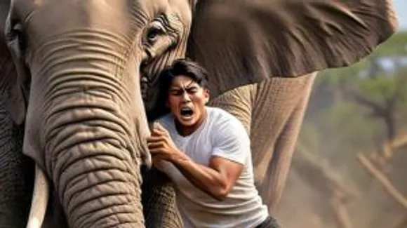 Bahraich to elephant kills boy