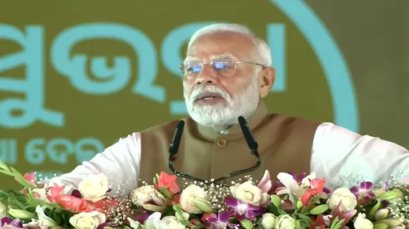 PM Modi in Odisha