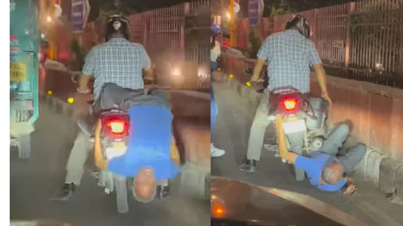 drunk man viral video