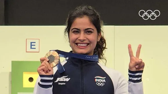 Manu Bhaker Bronze Medal Paris Olympics 2024 
