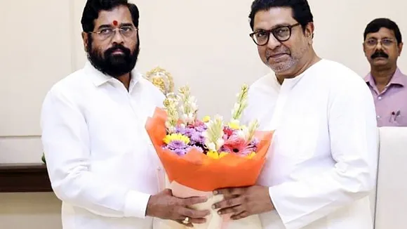 Raj Thackeray meets eknath shinde