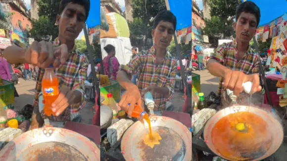 viral omelette video today