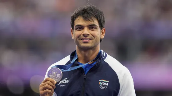 Neeraj Chopra reaches home first time after Olympics receive grand welcome watch video  