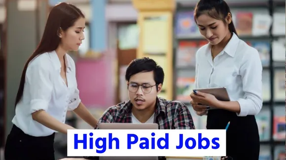 High paid jobs