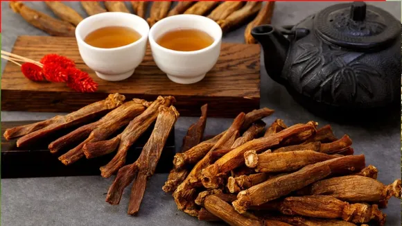 Korean red ginseng tea 