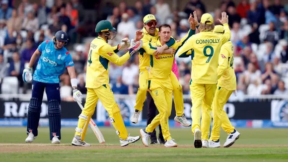 ENG vs AUS:  Australia beat England in 5th ODI by 49 runs via DLS method 