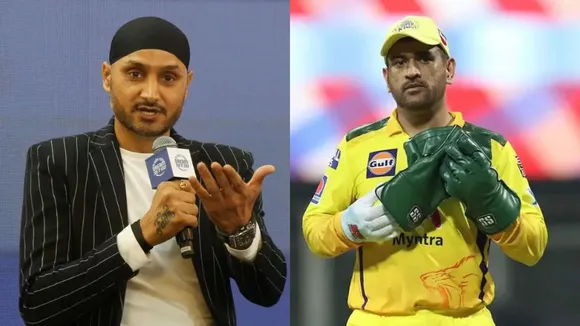 did not see MS Dhoni aggressive CSK Physio rubbishes Harbhajan Singh statement on Dhoni
