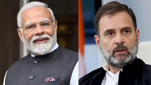 Narendra Modi and Rahul Gandhi