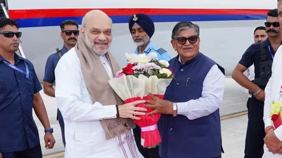 Amit Shah in Chandigarh