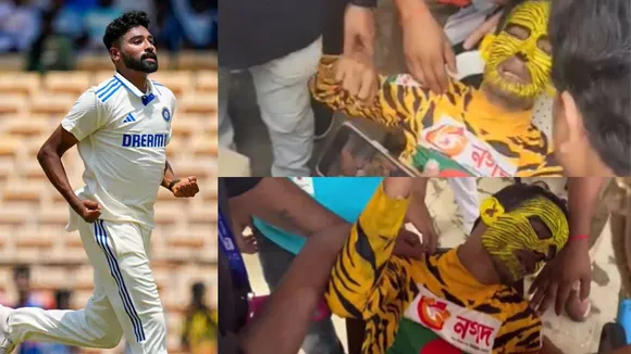IND vs BAN: Bangladeshi fan was abusing Mohammed Siraj, Indian fans beat him, watch viral video 