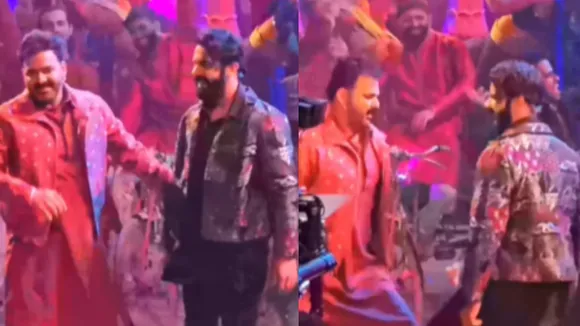Pawan Singh danced with Rajkumar Rao
