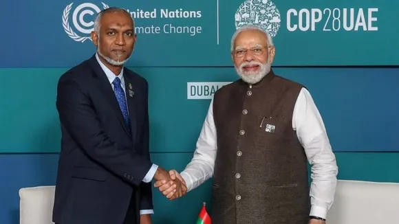 PM Modi and Mohamed Muizzu