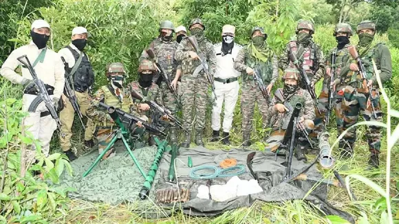 Manipur weapons seized