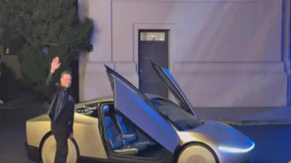 Elon musk news car