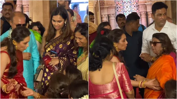 rani Mukherjee durga puja viral video