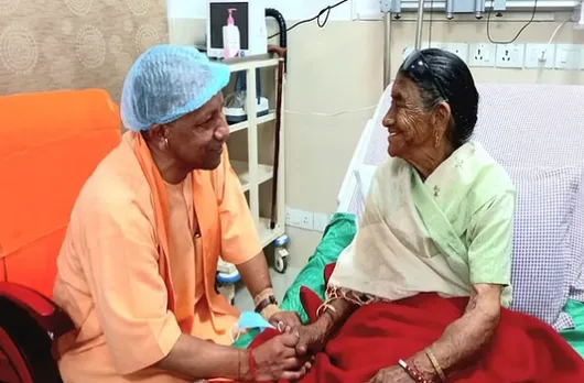 cm yogi mother 