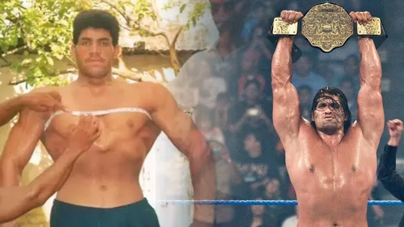 The Great Khali young age
