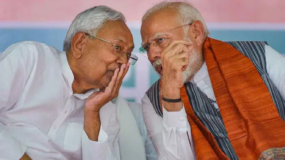nitish and modi 