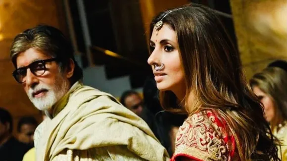 Amitabh and Shweta (1)