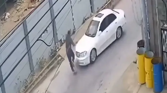 car accident video