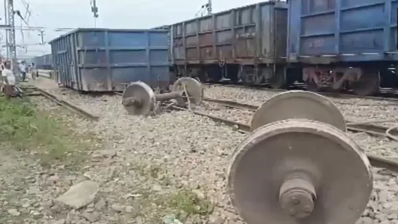 Train derailed