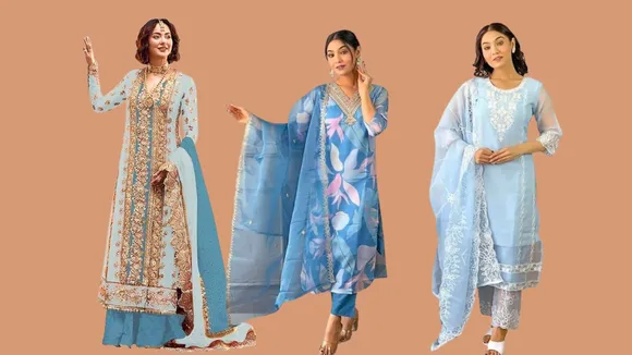 Best Organza Suit Design