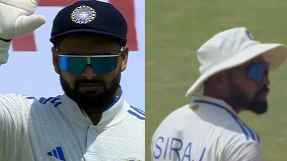 RISHABH PANT SIRAJ