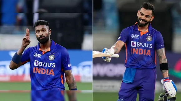 hardik pandya virat kohli