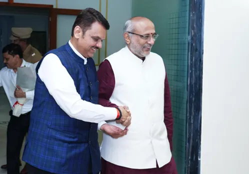 Mumbai: Fadnavis meets Governor after NDA VP nomination