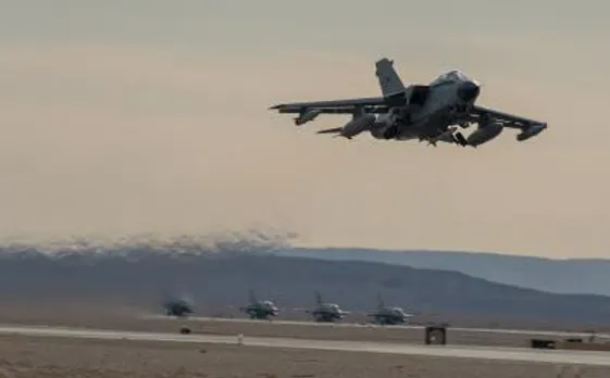 A multinational exercise at the Ovda Air Base in southern Israel