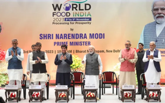 New Delhi : PM Narendra Modi attends the World Food India 2023 event at Bharat Mandapam