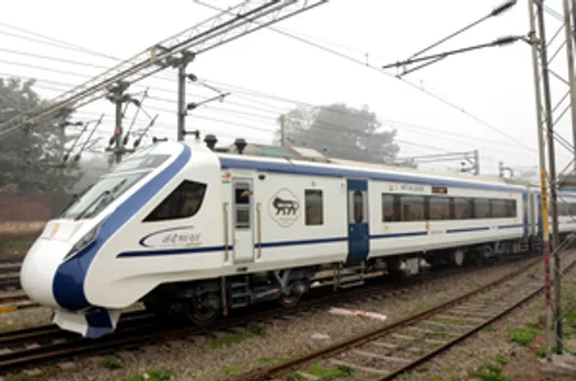 Amritsar: The Vande Bharat Express train runs on the track from Amritsar to Delhi