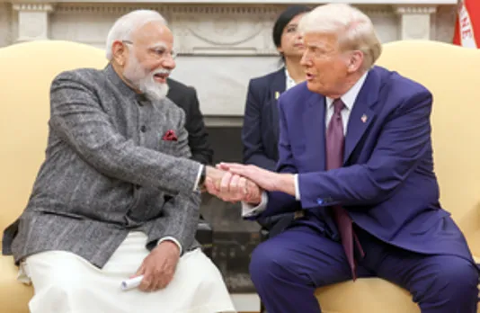 Washington, DC : Prime Minister Narendra Modi meets U.S. President Donald Trump