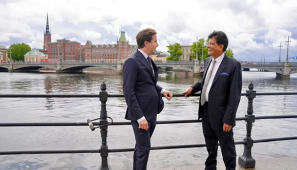 Piyush Goyal meets Swedish Minister Benjamin Dousa