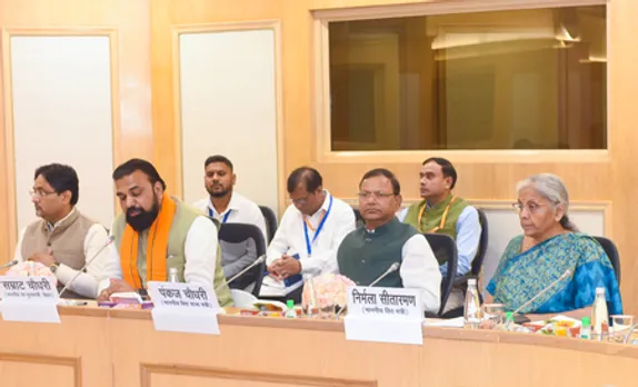 New Delhi: FM Nirmala Sitharaman Addresses GoMs on GST Matters