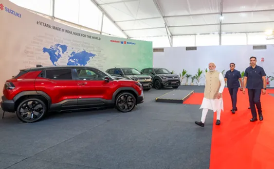 Ahmedabad: PM Modi Flags Off Made-in-India EVs