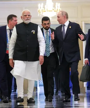 Tianjin: PM Modi Meets Russian President Putin