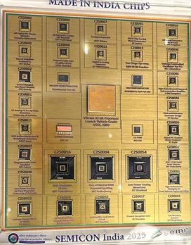 New Delhi: First ‘Made in India’ Chips Showcased at Semicon India 2025