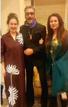पूनम ढिल्लों ने पोस्ट की गई तस्वीरों के साथ दिखाया पद्मिनी और जैकी संग खास बॉन्ड